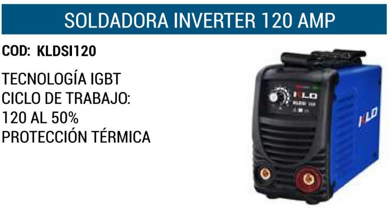 Soldadora Inverter KLD 120 Amp Kldsi120 Electrodos Igbt – Pronto  Equipamientos