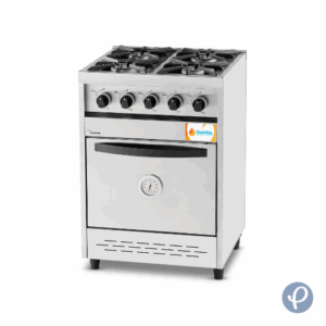 Cocina Modena Multigas DANDA 4 Hornallas Acero Inox  C600M
