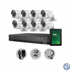 Kit Camaras de Seguridad - 8 Cámaras + DVR + Cables + Instalación