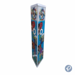 Cartel luminoso triangular Polleria