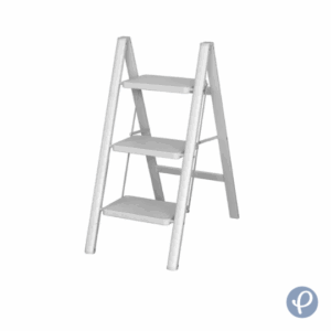 Escalera de acero plegable KLD 3 escalones KLD1759