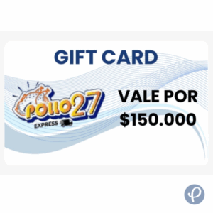 Gift card Pollo 27 de $150.000