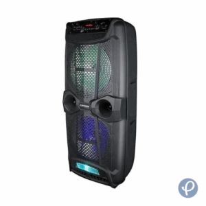 Parlante Crown Mustang CMB-812BT portátil con bluetooth y wifi negro 220V