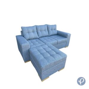 Sofa Boston tres cuerpos con camastro