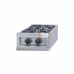 Anafe 2 hornallas vertical DANDA sin base C505A