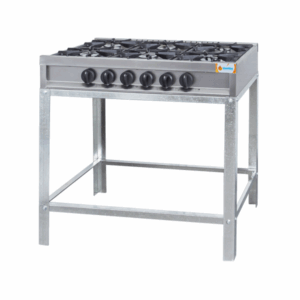 Anafe DANDA 6 Hornallas con base C512A