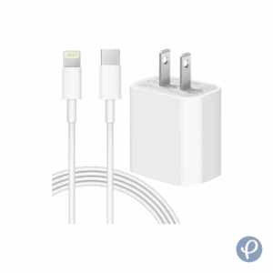 Cargador 20w Para iPhone Carga Rápida + Cable Usb C Lightning Original