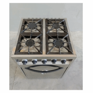 Alternative view of Cocina Modena Multigas DANDA 4 Hornallas Acero Inox C600M / Usado 1