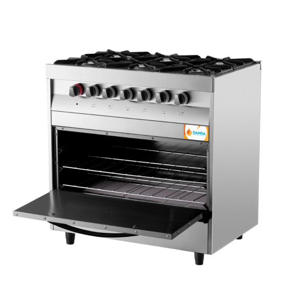 Cocina DANDA 6 Hornallas Interior Cincalum C870C - Imagen 4