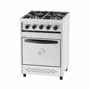 Cocina Modena Multigas DANDA 4 Hornallas Acero Inox  C600M