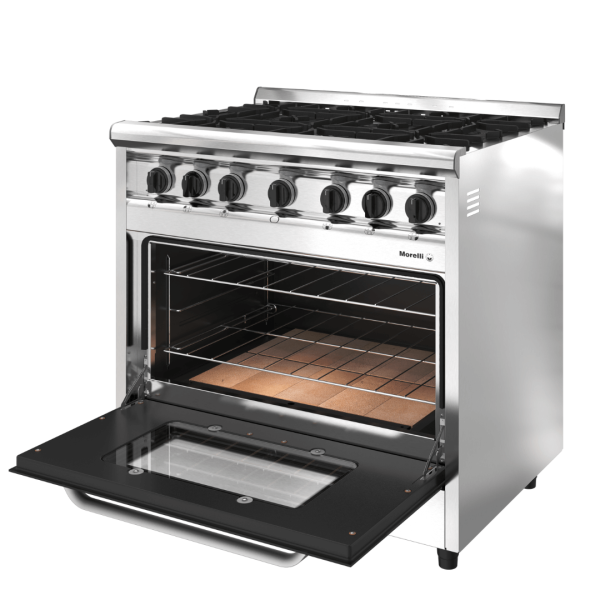 Cocina MORELLI Country 900 Tapa Visor Reja de Fundición C018037 - Imagen 4