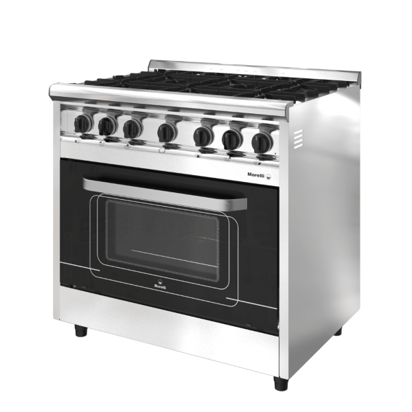 Cocina MORELLI Country 900 Tapa Visor Reja de Fundición C018037 - Imagen 3