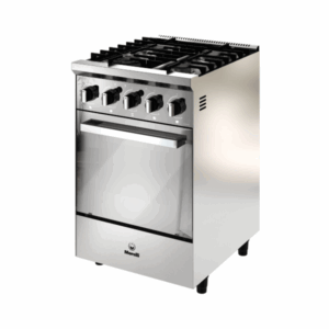 Alternative view of Cocina MORELLIi Zafira 4H Acero Inoxidable 550 C18024