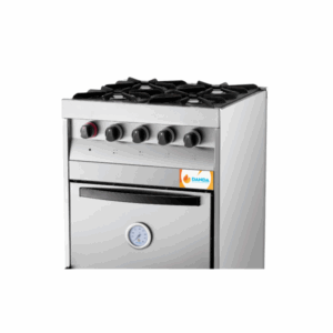 Alternative view of Cocina Multigas DANDA 4 Hornallas Acero Inox  C600