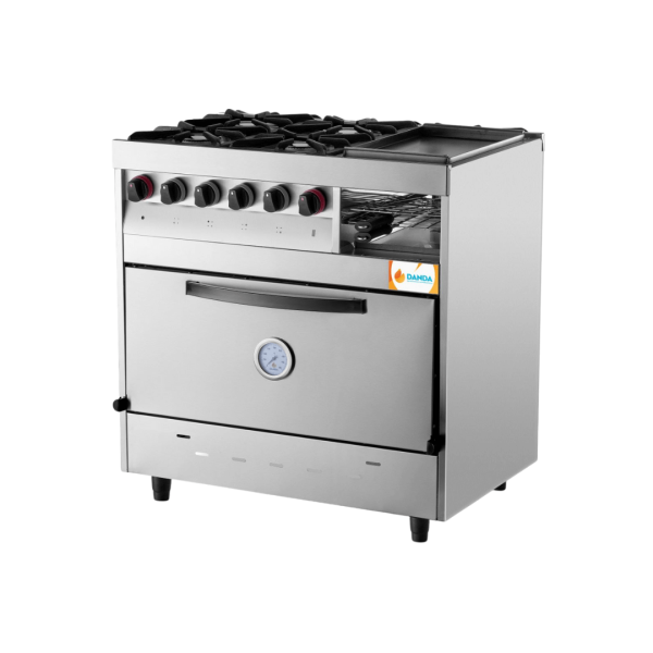 Cocina Multiple DANDA 4H Con Carlitero y Plancha  C872C