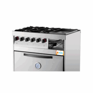 Alternative view of Cocina múltiple DANDA Siena 4 Hornallas plancha y carlitera C872