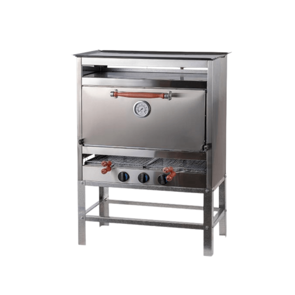 Horno Pizzero Rotisero DANDA 6 Moldes Multiple Multifuncion MultiGas C906I - Imagen 3