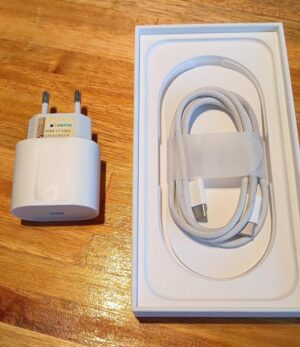 Cargador 20w Para iPhone Carga Rápida + Cable Usb C Original / Usado 1