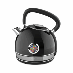 Pava eléctrica con reloj PEABODY color negra PE-KV8214N