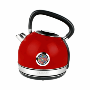 Pava eléctrica con reloj PEABODY color negra PE-KV8214N