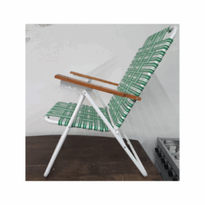 Alternative view of Reposera 5 Posiciones Marina Sol Caño 7/8 Pintado / Usado 1