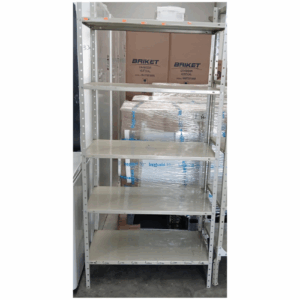 Estanteria Metalica EXHIBITODO 43x90x200cm 5 Estantes 30kg  / Usado 2