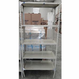 Estanteria Metalica EXHIBITODO 43x90x200cm 5 Estantes 30kg / Usado 3