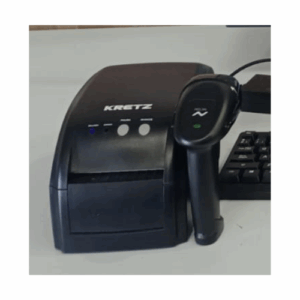 Impresora KRETZ Etiqueta Adhesiva PIC 80 vi-us mas Lector Codigo de Barras Inalambrico Usb / Usado