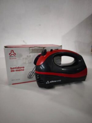 Alternative view of Batidora de mano ULTRACOMB negra y roja 220 V BM2608 #EXHIBICION