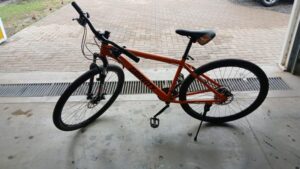 Bicicleta Gravity Glock MTB Aluminio R29TM Naranja y Negra / Usado