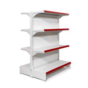 Góndola estantería central MENGARELLI Linea Junior Max 110kg (Tramo Inicial) Blanca C92017