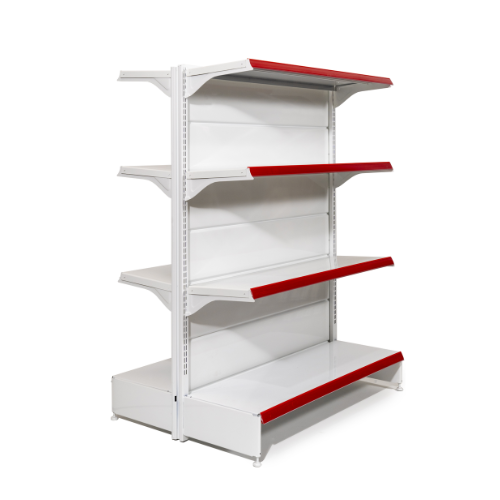 Góndola estantería central MENGARELLI Linea Junior Max 110kg (Tramo Inicial) Blanca C92017