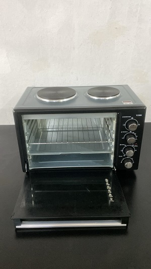 Alternative view of Horno electrico YELMO con anafe YL55AN #USADO