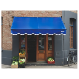 Toldo rebatible 3m x 1.5m Azul con instalación