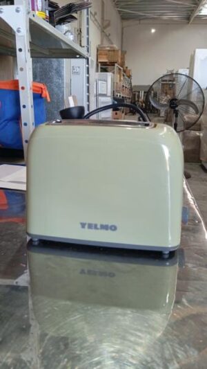 Tostadora YELMO 2 Panes Eléctrica 700w To-3006 Verde / Usado