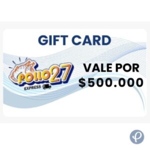 Voucher Pollo 27 de $500.000
