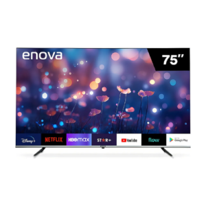 Smart TV ENOVA TE75UG10 75" LED 4K UHD Frameless Google TV