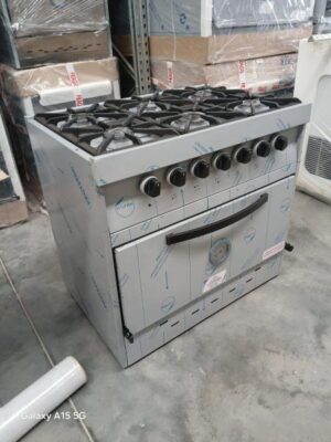 Cocina DANDA 6 Hornallas Interior Cincalum C870C / Usado