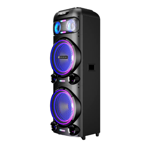 Parlante potenciado Ken Brown Inferno 300 W doble woofer 15'' - Imagen 3