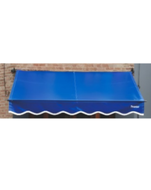 Toldo rebatible 2.4 m x 1.5 m azul con instalación / Usado seleccionado