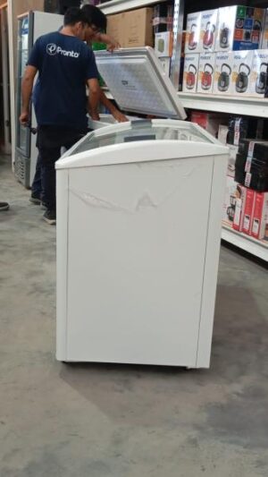 Alternative view of Freezer BRIKET tapa de vidrio curva 335L fr3300tvi / Usado