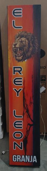 Cartel luminoso CARTELES YA 200 x 40 vertical / Usado