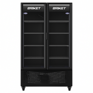 Exhibidora Vertical BRIKET Master 8030 794 L Negra