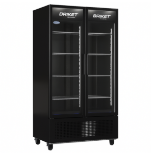 Alternative view of Exhibidora Vertical BRIKET Master 8030 794 L Negra