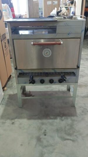 Horno pizzero DANDA C907I 6 moldes múltiple con anafe acero inoxidable / Usado seleccionado