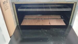 Alternative view of Horno pizzero DANDA C907I 6 moldes múltiple con anafe acero inoxidable / Usado seleccionado
