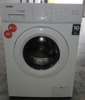 Lavarropas Automático CODINI AIAFA6010B 6 kg Frontal Inverter Blanco / Usado seleccionado