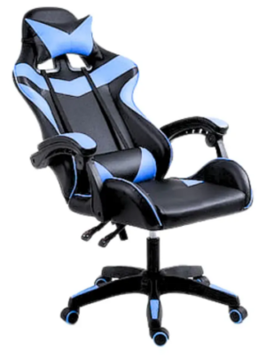 Silla Gamer Daihatsu D-GA5 Ergonómica Reclinable Azul Otaño