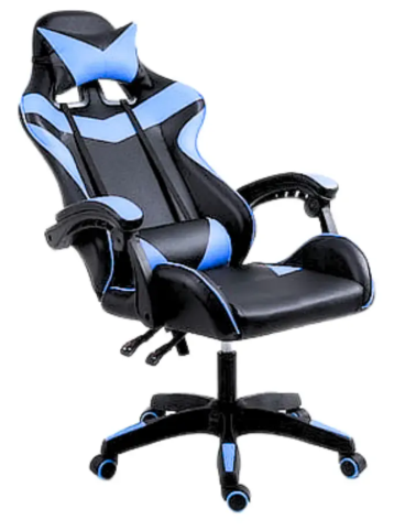 Silla Gamer Daihatsu D-GA5 Ergonómica Reclinable Azul Otaño