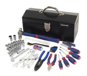 Set de Herramientas Workpro W009027 160 Piezas con Caja Metálica Otaño